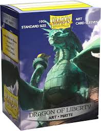 Dragon Shield - ART Sleeves Matte - Dragon of Liberty Limited Edition (100)