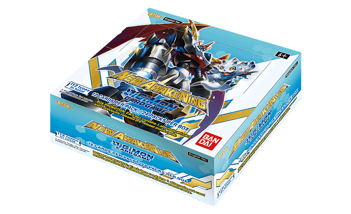 Digimon Card Game: New Hero BT08 New Awakening Booster Box