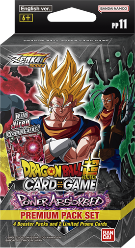 DRAGON BALL SUPER CARD GAME POWER ABSORBED Premium Pack Set 11 [PP11]
