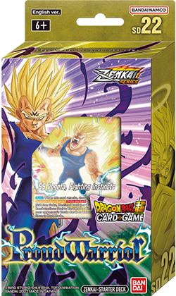 DRAGON BALL SUPER CARD GAME Starter Deck 22 -Proud Warrior- [DBS-SD22]