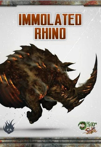 Immolated Rhino - Malifaux M3e