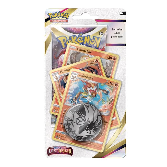 Pokemon TCG: Sword & Shield 11 Lost Origin Premium Checklane Blister Infernape