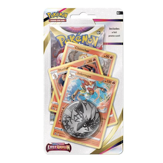 Pokemon TCG: Sword & Shield 11 Lost Origin Premium Checklane Blister Infernape