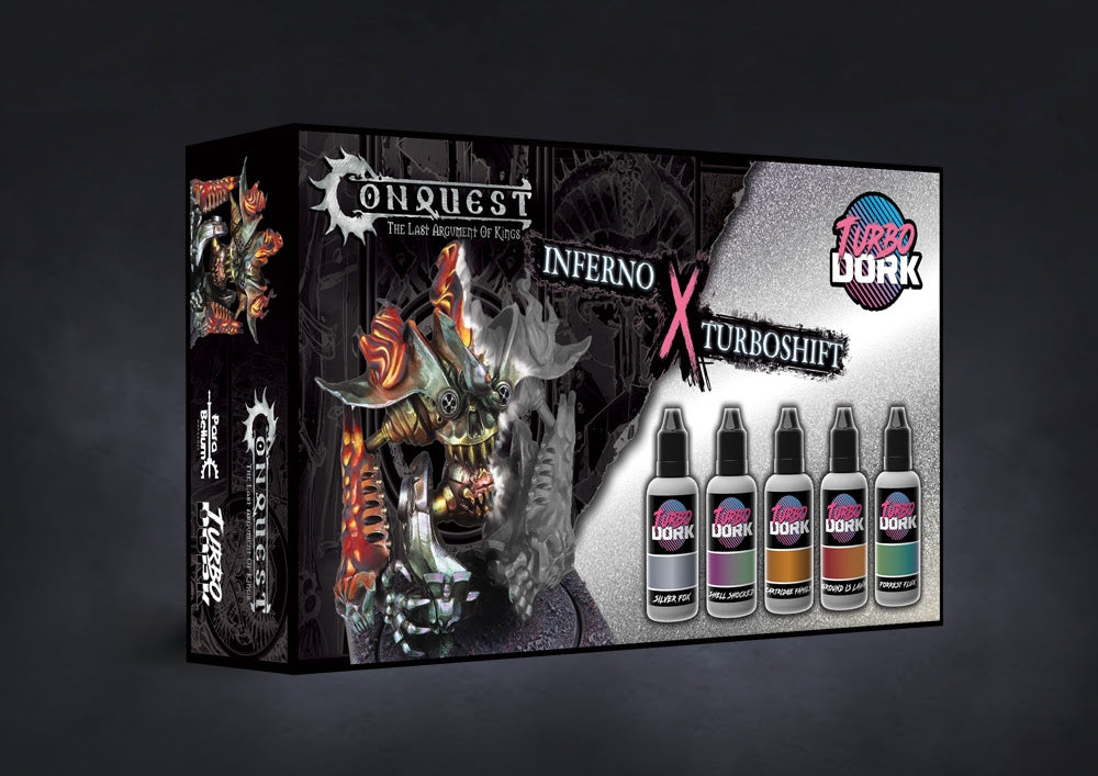 Inferno X Turbo Shift: Collab with Turbo Dork
