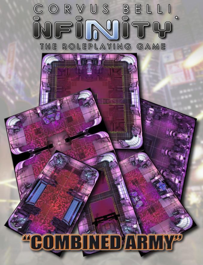 Infinity RPG: Paradiso Combined Army Geomorphic Tile Set