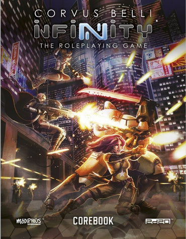 Corvus Belli Infinity The Roleplaying Game Hardback Roleplaying Corebook
