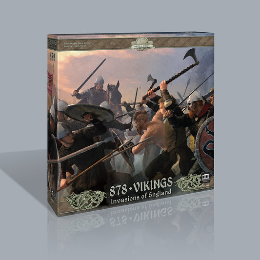 878 Vikings Invasion of England 2nd Edition Board Game