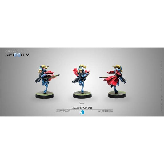 Jeanne D'Arc (Mobility Armor, Spitfire) Infinity Corvus Belli