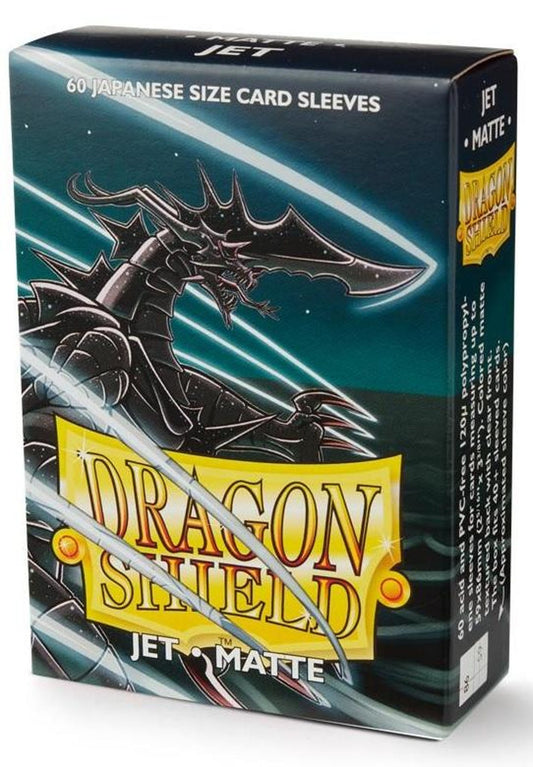 Dragon Shield Japanese Size Matte Sleeves - Jet