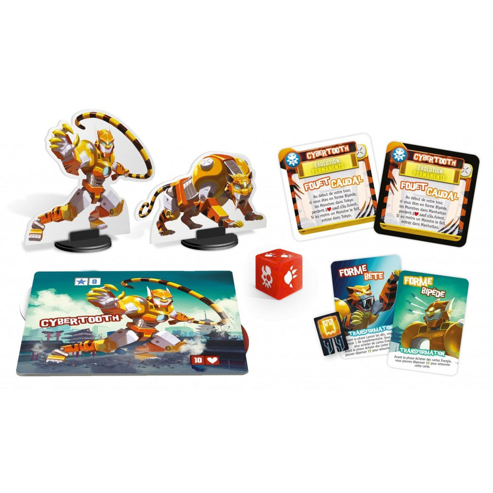 King of Tokyo  Monster Pack Cybertooth Boardgame