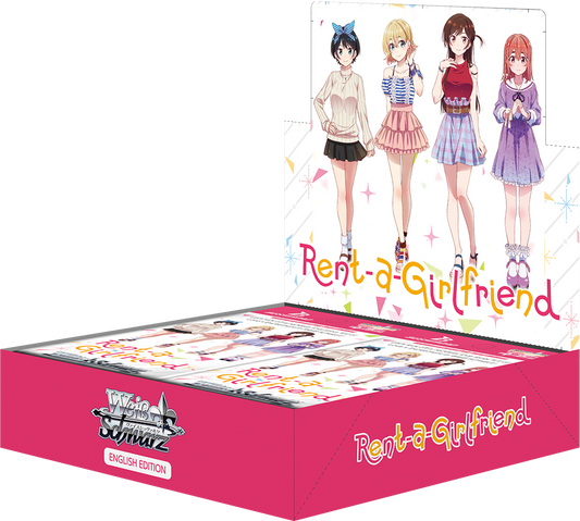 Weiss Schwarz Booster Pack Rent-A-Girlfriend Booster Box Display