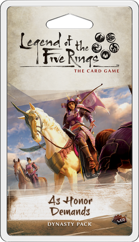 Legend of the Five Rings: As Honor Demands Dynasty Pack