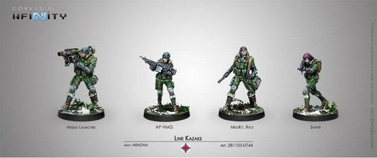 Line Kazaks (4) Infinity Corvus Belli