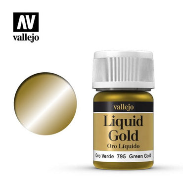 Vallejo Paint - Liquid Green Gold 70.795