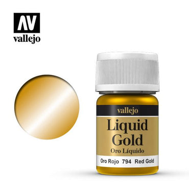 Vallejo Paint - Liquid Red Gold 70.794