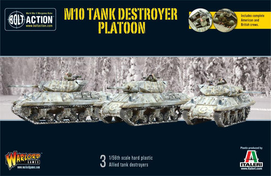 M10 Tank Destroyer Platoon (plastic)