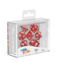 Oakie Doakie Dice RPG Set Speckled - Red (7)