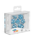 Oakie Doakie Dice RPG Set Speckled - Light Blue (7)