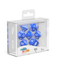 Oakie Doakie Dice RPG Set Solid - Blue (7)