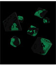 Oakie Doakie Dice RPG Set Glow in the Dark - Biohazard (7)
