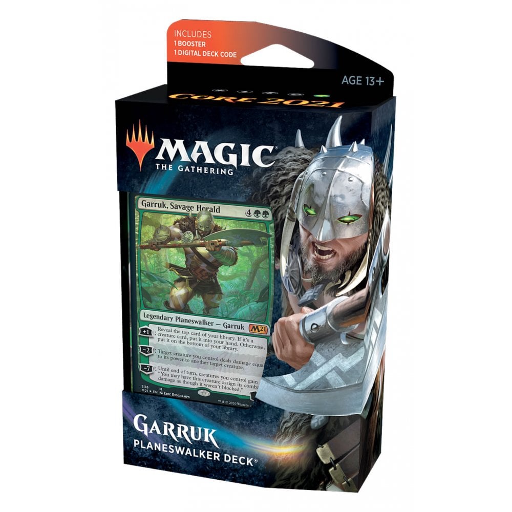 Magic: The Gathering Core Set 2021 Planeswalker Deck: Garruk