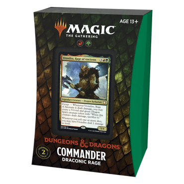 Magic: The Gathering Adventures in the Forgotten Realms Commander Deck Draconic Rage