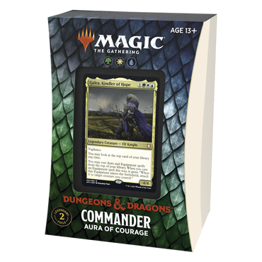 Magic: The Gathering Adventures in the Forgotten Realms Commander Deck Aura of Courage