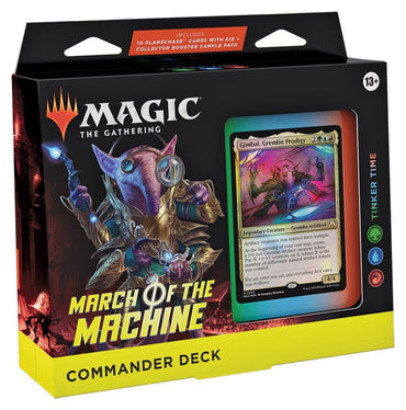 Magic the Gathering : March Of The Machine Commander Deck - Tinker Time