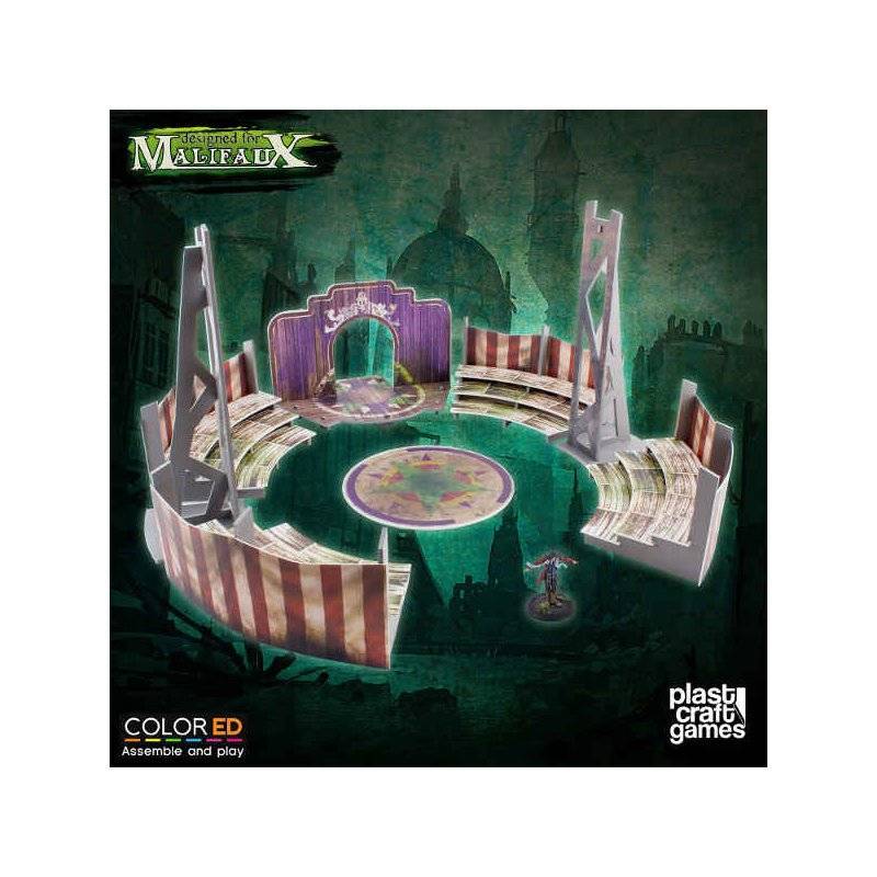 Wyrd Scenery - Dark-Carnival Big Top Stage (pre-painted) - MF014