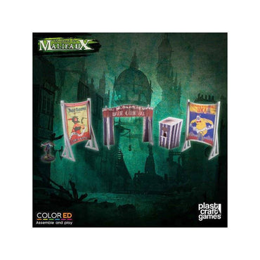 Wyrd Scenery - Dark-Carnival Circus Entrance (pre-painted) - MF012