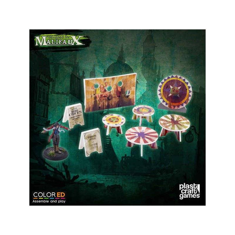 Wyrd Scenery - Dark-Carnival Circus Prop Set (pre-painted) - MF017