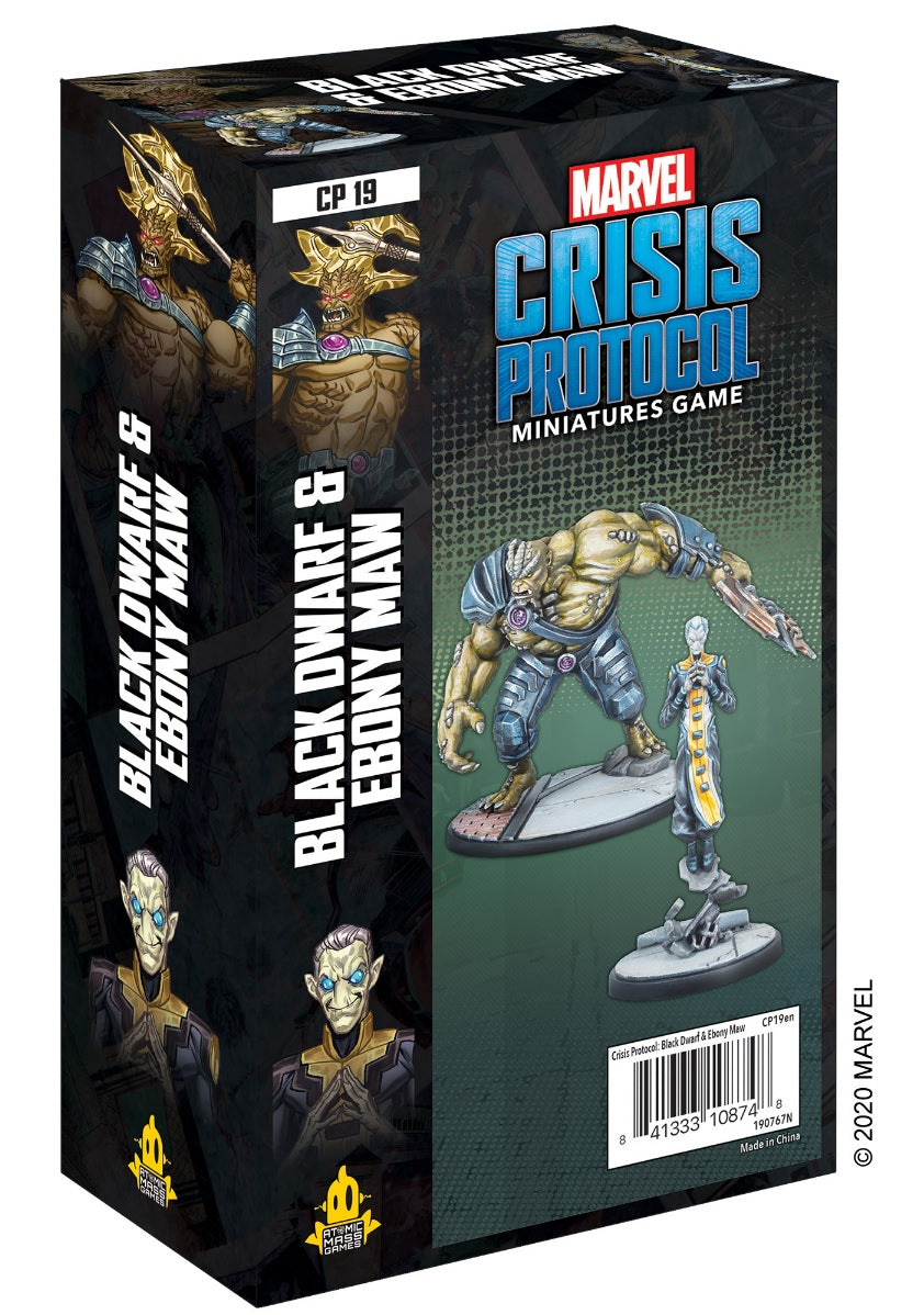 Marvel Crisis Protocol: Black Dwarf and Ebony Maw