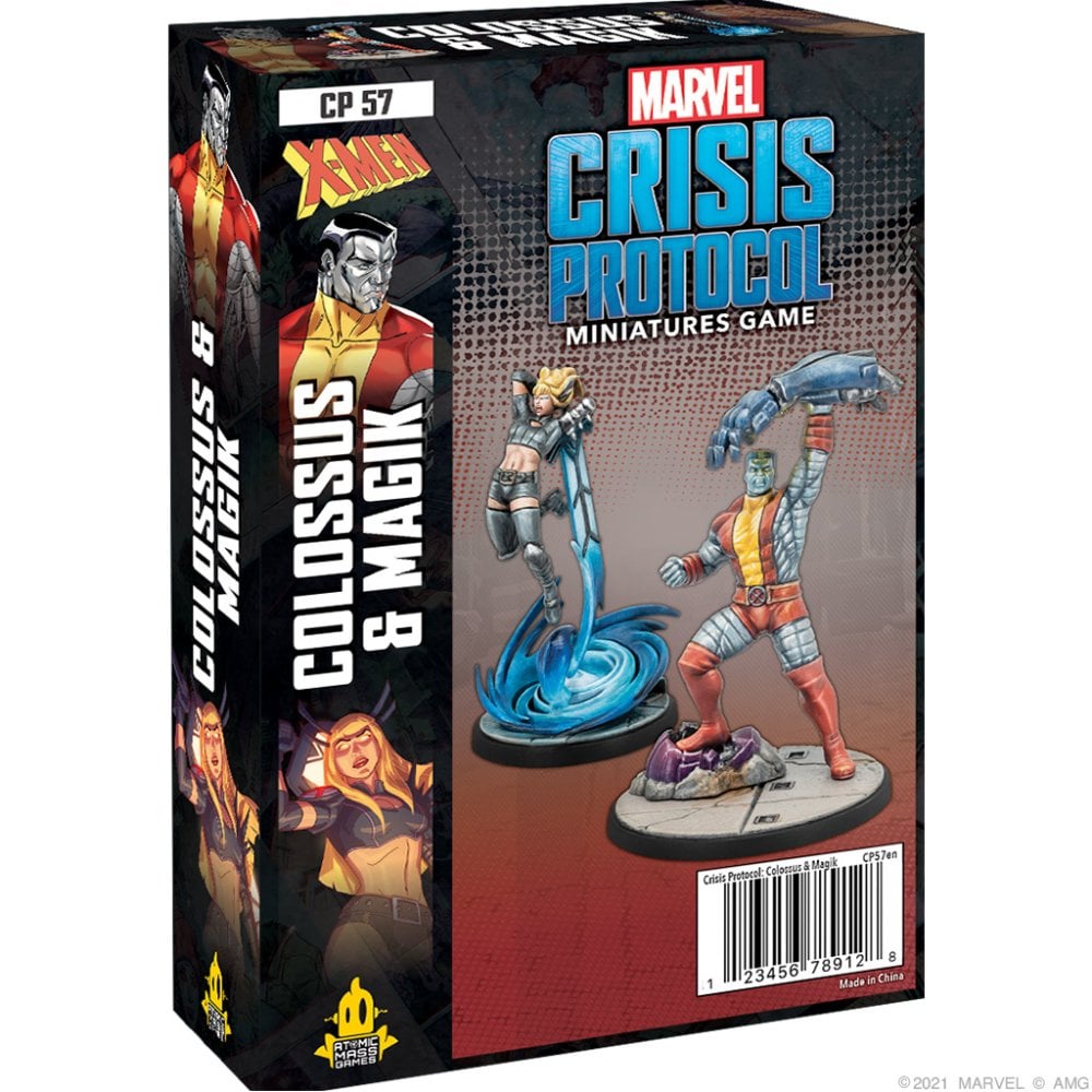 Colossus and Magik Marvel Crisis Protocol Miniatures Game