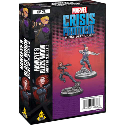 Marvel Crisis Protocol Hawkeye and Black Widow