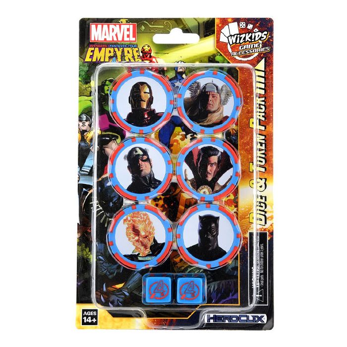 Avengers Fantastic Four Empyre Dice & Token Pack: Marvel HeroClix
