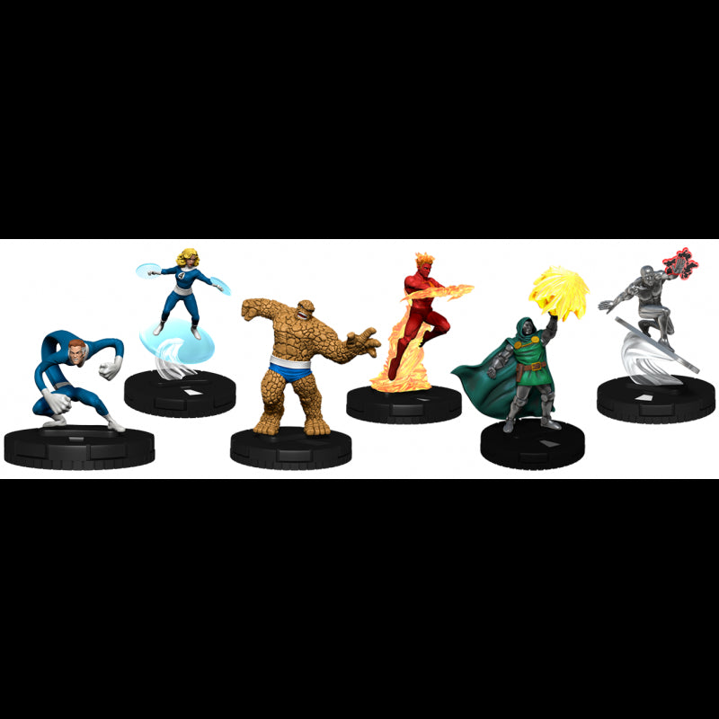 Marvel HeroClix Fantastic Four Cosmic Clash 6-Figure Starter Set