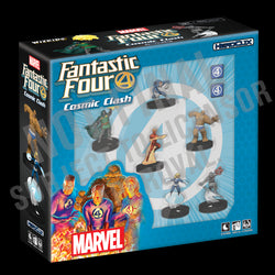 Marvel HeroClix Fantastic Four Cosmic Clash 6-Figure Starter Set