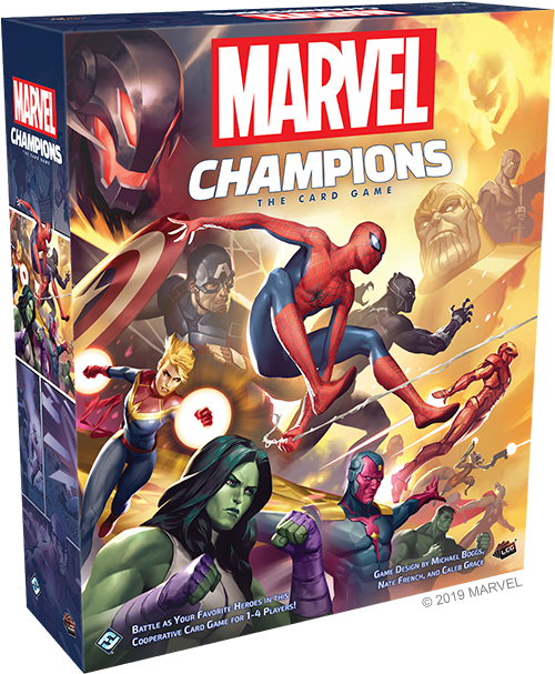 FANTASY FLIGHT GAMES MARVEL CHAMPIONS: THE CARD GAME - CORE SET