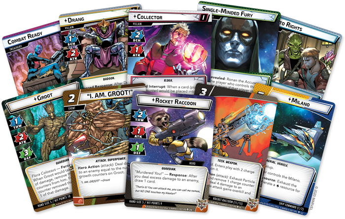 FANTASY FLIGHT GAMES MARVEL CHAMPIONS: THE GALAXY'S MOST WANTED EXPANSION