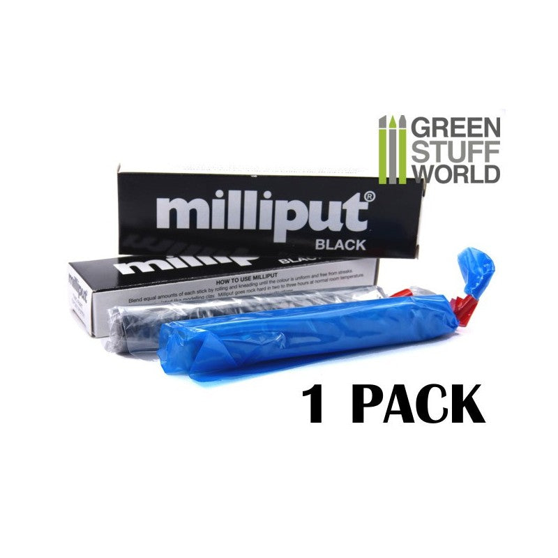 Green Stuff World: Milliput BLACK