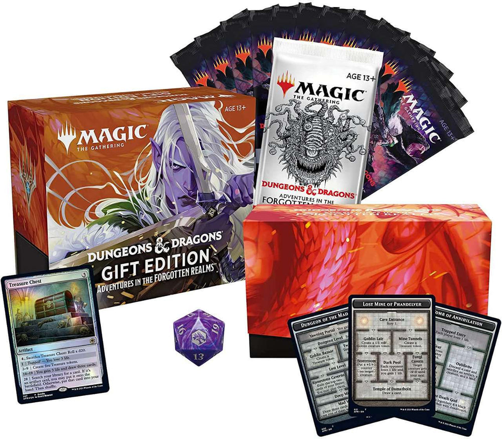 Magic the Gathering D&D Adventures in the Forgotten Realms Bundle Gift Edition