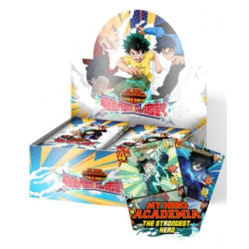 UniVersus CCG Heroes Clash Booster Display: My Hero Academia CCG Series 3