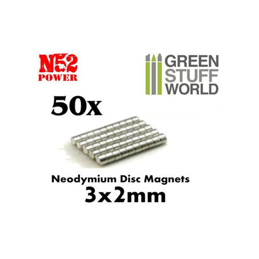 Green Stuff World 3x2mm - 50 units (N52)
