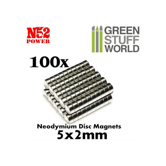 Green Stuff World: Neodymium Magnets 3x1mm - 100 units (N35)