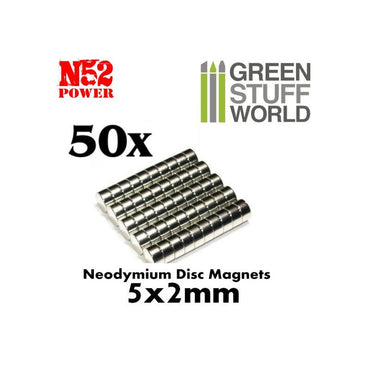 Green Stuff World 5x2mm - 50 units (N52)