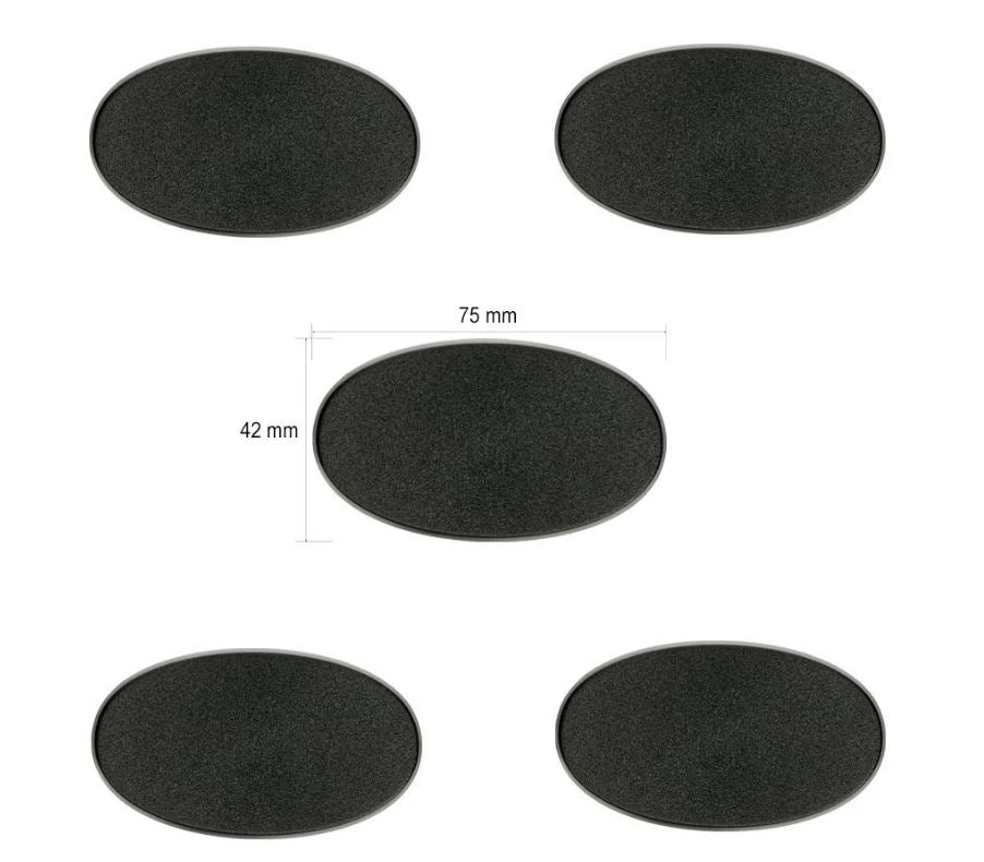 Citadel 75x42mm Oval Bases (D)