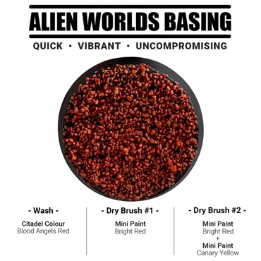 Basing Sand - Martian Red (275ml) - Colour Forge