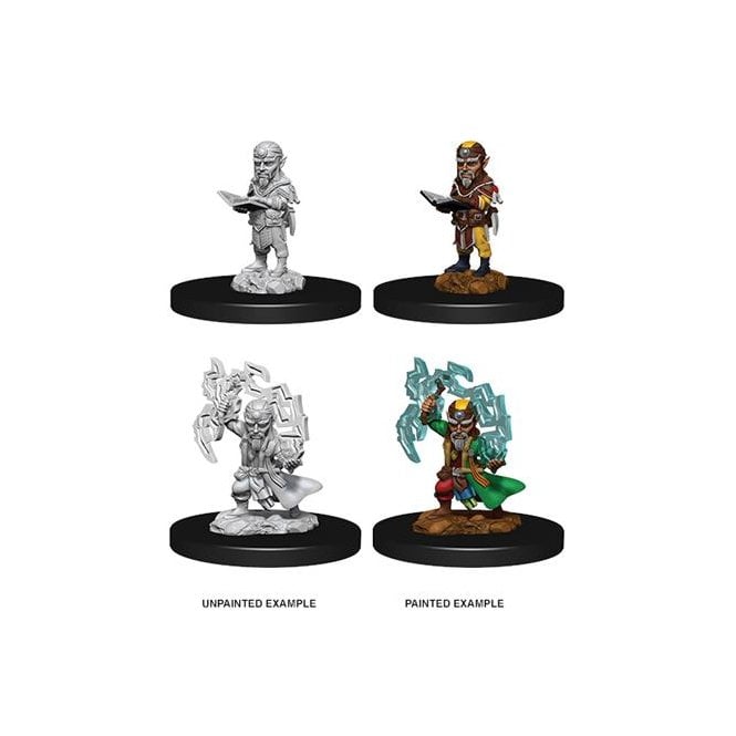D&D Deep Cuts Pathfinder Battles Male Gnome Sorcerer