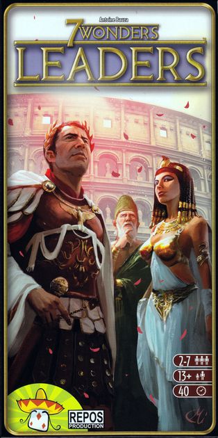 7 Wonders Expansion Leaders Boardgame