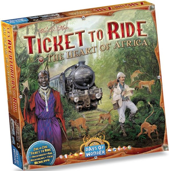 Ticket to Ride Map Collection: Volume 3 – The Heart of Africa Board Game